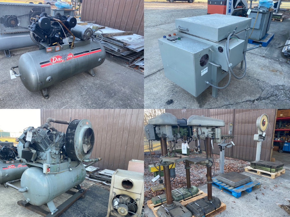 Industrial Air Compressors Dmp Cryo Freezer/Oven Lathe Drill